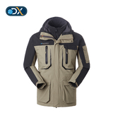 【跟着贝尔去冒险】Discovery 男装三合一外套冲锋衣-DAED91152