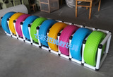 幼儿园彩色塑料滚轮胎轮胎架多功能滚圈钻洞感统玩具轮胎架轮胎