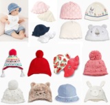 新款正品現貨英國NEXT 女寶寶嬰兒 繡花 小兔 針織 帽子 渔夫帽子