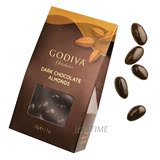 【现货 比利时进口】 高迪瓦 Godiva歌帝梵杏仁黑巧克力豆57g