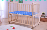 欧式新生儿多功能婴儿床实木圆床宝宝床BB床松木环保童床椭圆形床