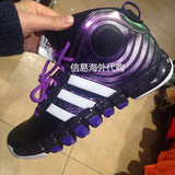 日本正品购adidas 阿迪达斯 男子 霍华德系列篮球鞋运动 爆炸紫色