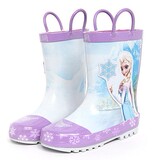 韩国代购儿童鞋正品2015春新款冰雪奇缘公主女童宝防滑雨鞋雨靴SE