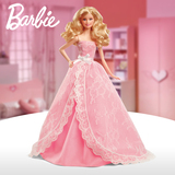 【天猫超市】芭比Barbie之生日祝福2015新品珍藏版女孩生日礼物