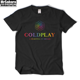 Coldplay 酷玩乐队 A Head Full Of Dreams 满脑梦 短袖t恤 男