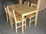 特价包邮实木餐桌椅松木餐桌椅小户型餐桌椅组合单层田园快餐桌椅