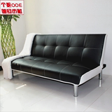沙发实木多功能沙发床1.8米可折叠小户型客厅三人皮沙发床可折叠