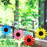 太阳花挂饰笑脸装饰品 幼儿园环境布置吊饰 教室区角墙贴花草材料