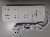 奥睿科（ORICO）SPT-A6U2-6插位2个USB插口 接线板 电源插座/插排