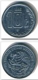卖硬币的小火柴 墨西哥 10分 1992-2009年大版  17mm钢币 km547