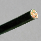 电线电缆国标ZR-YJV/VV 4*16+1*10平方三相五线纯铜5芯16平方阻燃