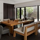美式实木餐桌椅组合简约饭桌办公桌会议桌茶桌茶几沙发椅卡座桌椅