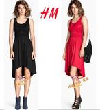 2014新款 hm专柜正品女装连衣裙长裙 无袖背心裙 打底晚装裙 剪标