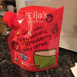 正品美国 ELLA'S 艾拉厨房有机宝宝米粉 草莓香蕉芒果口味 150G