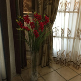 仿真花香雪兰落地客厅装饰花绢花假花客厅玄关摆设花瓶现代花艺批