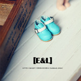 【E&L】锵锵小短靴---小清新蓝 blythe娃鞋
