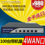 WAYOS维盟IBR-690G全千兆多WAN口有线网吧/小区智能企业级路由器
