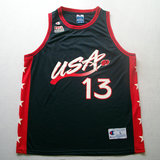 美国国家队13号奥尼尔球衣 O'Neal梦之队篮球服 USA梦三队奥运会