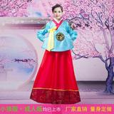 古长今传统韩国韩服新娘少数民族跳舞蹈朝鲜族女儿童装表演出服装