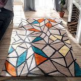 欧式时尚格子客厅沙发地毯简约茶几地毯长方形卧室加厚地毯定制