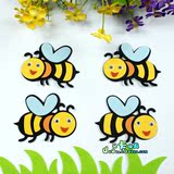 幼儿园教室环境布置 EVA小蜜蜂泡沫墙贴 动物卡通动物装饰墙贴