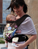 minizone 婴儿背袋 宝宝传统背带 四爪抱带 背巾 前背后背40斤