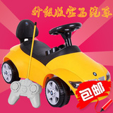 新款宝马儿童电动车四轮遥控可坐婴儿宝宝玩具汽车特价包邮滑行车