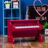 25键儿童小钢琴木质宝宝启蒙男女玩具周岁礼物可弹奏送琴谱