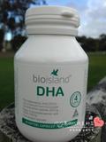 澳洲直邮BIO ISLAND天然海藻油DHA 婴幼儿童孕妇 促大脑发育 60粒
