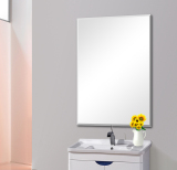 简约 欧式卫浴镜壁挂梳妆台镜挂镜浴室镜 卧室镜卫生间镜子