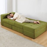 热卖多功能折叠沙发床 小户型客厅储物两用单人沙发床 日式布艺沙