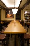 美式餐桌铁艺实木桌面板长方形餐桌椅组合餐桌饭桌餐厅电脑桌定制