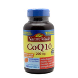 美国直邮Nature Made CoQ10辅酶Q10 200mg 140粒 养心护肝抗衰老