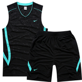 16新款耐克篮球服套装男 运动服篮球衣 训练服队服 印字印号定制