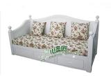 特价坐卧两用多功能实木沙发床1.5米推拉抽屉储物床实木家具定制