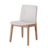 北欧实木餐椅水曲柳实木椅子现代咖啡厅休闲椅酒店椅靠背椅皮餐椅