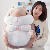 可爱萌物日本胖仓鼠公仔布娃娃玩偶豚鼠儿童毛绒玩具生日礼物女生