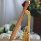 玄鹤乐器 纯正枣木大鼓锤 鼓槌 鼓棒 长度35厘米 直径3.5厘米