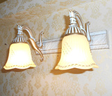 灯具灯饰卫生间壁灯欧式简约田园复古卧室镜前灯送光源