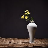 景德镇创意陶瓷特色花瓶中式古典日式个性家居软装饰品花插摆件