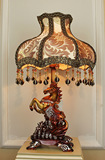 欧式树脂摆件台灯 时尚创意马台灯 客厅会议厅书桌摆设饰品台灯