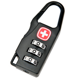 瑞士军刀SWISSGRAR行李箱包密码锁双肩电脑包男女背包锁合金挂锁