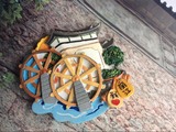 十元运费丽江旅游纪念品磁性冰箱贴 大水车木府万古楼特色工艺品