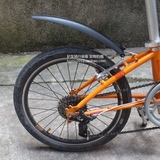 p8折叠自行车挡泥板 16寸20寸快拆挡泥板 小轮车塑料泥除泥瓦板