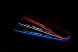 丰田雷凌凯美瑞RAV4卡罗拉锐志专用LED流光动态迎宾踏板灯 门槛条