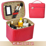 首饰盒拉薇定型化妆箱女式大容量手提式韩版化妆品收纳包化妆盒