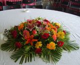 私人高端定制上海宴会活动餐桌用花会议桌花上海鲜花速递演讲/宴