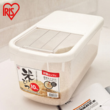 爱丽思 日本厨房滑盖式防虫防潮10kg塑料米桶米缸储米箱 PRS-10