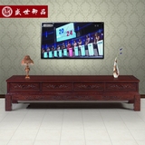 红木家具非洲酸枝木电视柜1.8~2.6米实木中式客厅影视柜红木地柜