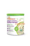 美国禧贝happybaby一段有机糙米婴儿米粉添加DHA益生菌